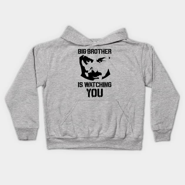 Big Brother Is Watching You Kids Hoodie by CultureClashClothing